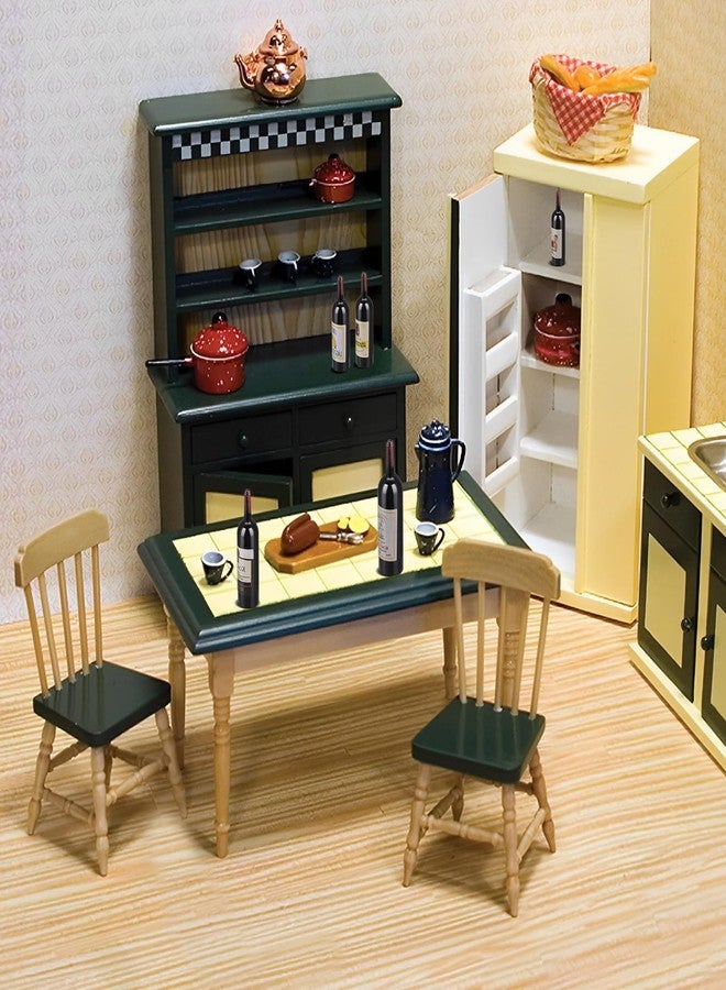 Simarro Dollhouse Wine Bottles - 10pcs Miniature Red Wine Bottles for Model Window Display - Image 3